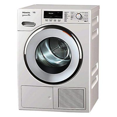 Miele TMR 640 WP Heat Pump Tumble Dryer, 9kg Load, A++ Energy Rating, White Miele TMR 640 WP Heat Pump Tumble Dryer, 9kg Load, A++ Energy Rating, White